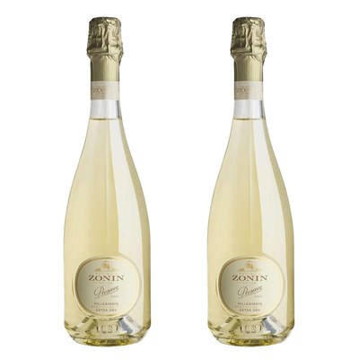 Zonin Prosecco DOC Special Cuvee Millesimato 75cl Duo Gift Set